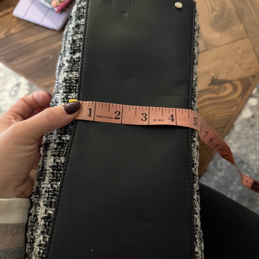 Kate Spade Black and White Tweed shoulder Bag - Picture 11 of 11
